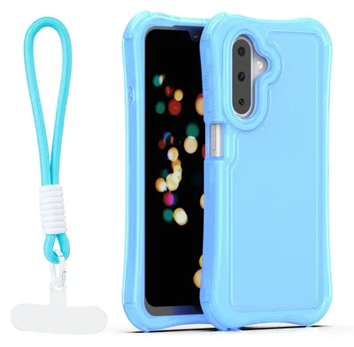 Obrázek produktu pro Ochranné pouzdro Safepop s poutkem, modré, pro telefony Samsung Galaxy A17 4G / A17 5G / A26 5G