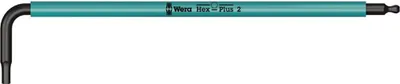 Produktbild von WERA Innensechskant-Winkelschlüssel SW 2,0 101 x 16 mm
