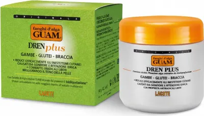 Produktbild von GUAM Dren Plus Seaweed Body Wrap with Draining effect 500 g