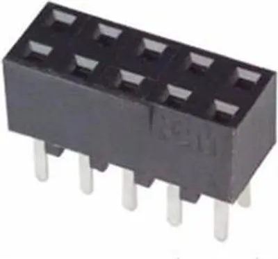 Produktbild von Buchsenleiste 2.0mm, 2-Reihig, 3mm Pinlänge : 2*5P Ausführung: 2*5P