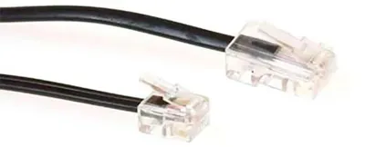 Obrázok produktu pre ACT TD5308, 3 m, RJ-11, RJ-45, Čierna, Samec, Samec