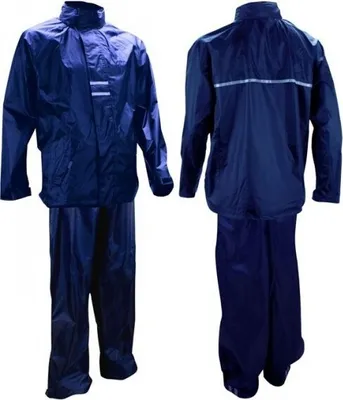 Produktbild von Regenanzug Senior Unisex Marine/Anthrazitgröße l