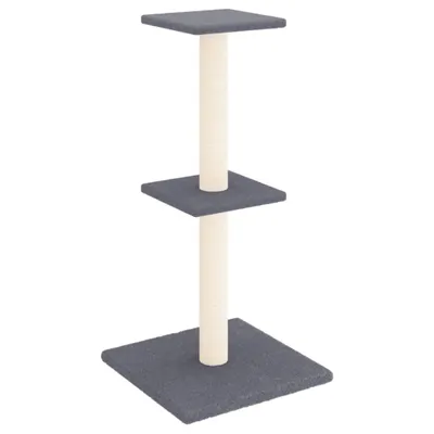Zdjęcie produktu dla vidaXL Drapak z sizalowymi drapakami ciemnoszary 73 cm