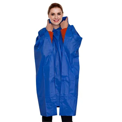 Produktbild von Poncho, hellblau