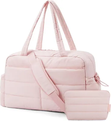 Zdjęcie produktu dla Torba podróżna Bagsmart Torba sportowa 31L wodoodporna różowa