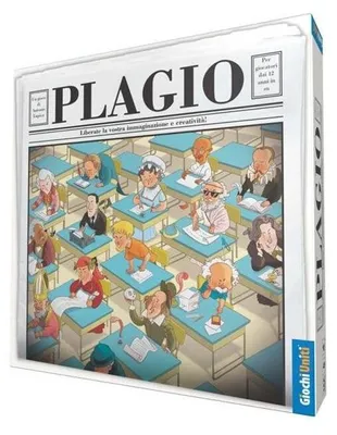 Produktbild von Plagio (Italienische Ausgabe) – Brettspiel – Giochi Uniti – 4 Spieler – 12+