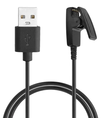 Produktbild von kwmobile Smartwatch Ladekabel für Garmin Forerunner 645 / 645 Music / 230 / 235 / 30 / 35 USB Ladekabel für Smartwatch - Smart Watch Aufladekabel -