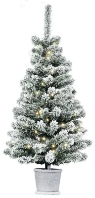 Productafbeelding van HOMCOM kerstboom met LED-verlichting, 90 cm, met 116 takken