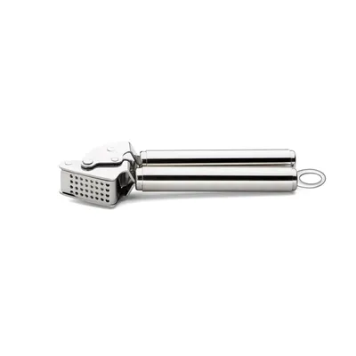 Produktbild von Knoblauchpresse Edelstahl 15224, spülmaschinenfest, Silber, Knoblauchzubehör