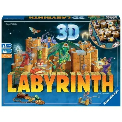 Obrázek produktu pro Ravensburger 26113 Ravensburger 3D Labyrinth Brettspiel