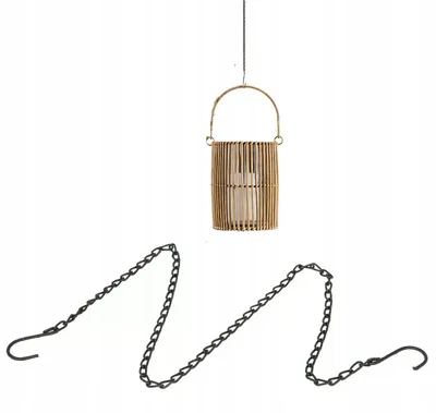 Produktbild von Skandi Metallkette 55 cm Schwarz für Lampions