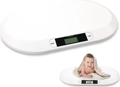 Obrázok produktu pre Yakimz Detská váha Detská váha Digitálna detská váha Batérie do 20 kg Digitálna detská váha