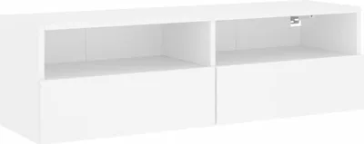 Produktbild von vidaXL TV-Wandschrank Weiß 100x30x30 cm Holzwerkstoff