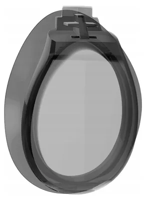 Immagine prodotto di Speedo - Occhialini da nuoto "Mariner Pro" con lenti correttive (modello IG4715) (nero/argento/grigio fumé)
