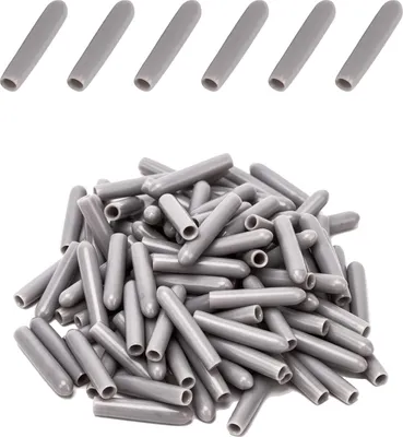 Produktbild von Geschirrspüler Gestell Abdeckkappen, Spülmaschinen 100 Stück Grau, Rostschutz, Geschirrkorb Schutzkappe, Extra Starke Rost Schutz Ersatzteile