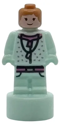 Productafbeelding van LEGO Minifiguur, Lavendelbruin, beeldje/trofee (6523414) (90398pb062) – nieuw