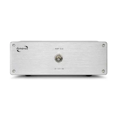 Produktbild von Dynavox Verstärker/Boxen-Umschalter AMP-S III silber