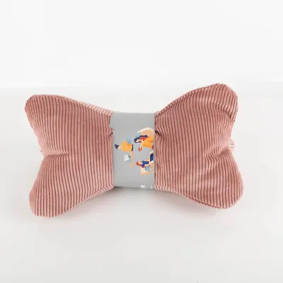 Produktbild von Magma Leseknochen Nackenkissen Cord rosa 42x22cm