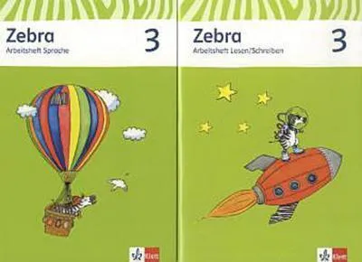 Image de Zebra. Neubearbeitung. Paket (Arbeitsheft Sprache und Arbeitsheft Lesen und Schreiben) 3. Schuljahr