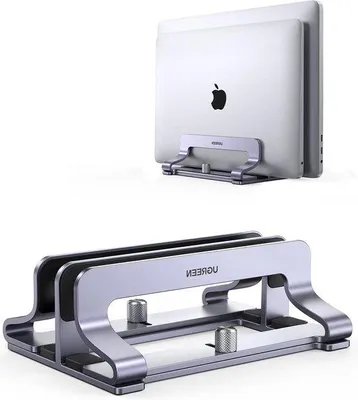 Image de Support pour ordinateur portable en aluminium gris pour MacBook Pro/Air