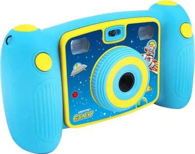 Immagine prodotto di Easypix Kiddypix Galaxy - Fotocamera digitale - Fotocamera compatta - 1,3 MPix / 5,0 MP (interpoliert) - 1080p / 25 BpS