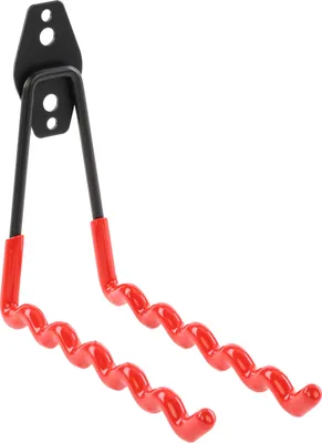 Produktbild von Wandhaken von BOTLE, Werkzeughaken, für Elektrowerkzeuge, Wellenform 19cm, mit PVC-Ummantelung, für Garage, Schuppen, Halterung für Fahrräder oder Gartenschläuche, Doppelhaken, Tragkraft bis 25kg