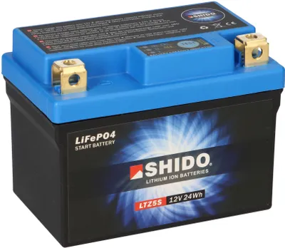 Produktbild von Shido LiFePO4 LTZ5S 12V Lithium Motorradbatterie