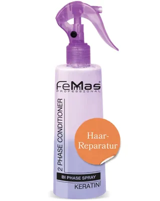 Zdjęcie produktu dla Odżywka w sprayu do włosów FemMas Bi-Phase Keratin, 300 ml