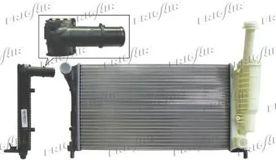 Produktbild von FRIGAIR 0104.3130 Kühler Wasserkühler Motorkühler für FIAT PANDA (169) PANDA Van (169)