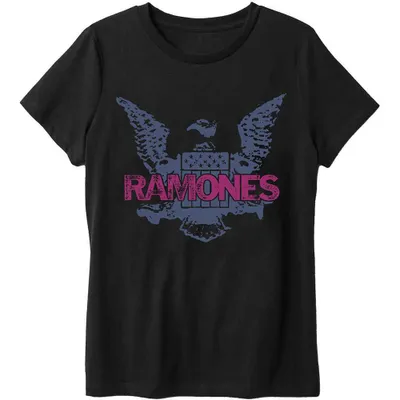 Obrázek produktu pro Ramones Purple Eagle Black L Tričko
