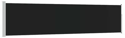 Immagine prodotto di vidaXL Tenda laterale estensibile 120×500 cm nero