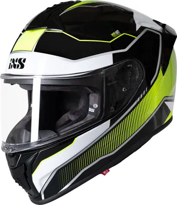 Produktbild von IXS 421 FG 2.1 Helm Farbe: Schwarz/Weiß/Gelb, Grösse: S