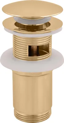 Image de Sortie RAV Slezák CLICK CLACK pour lavabo avec trop-plein or MD0484Z