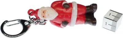 Produktbild von Weihnachtsmann Schlüsselanhänger Miniblings Anhänger Schlüsselring Weihnachten