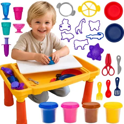 Immagine prodotto di Set da tavolo Woopie Dough con contenitore, 40 pezzi