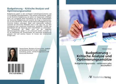 Produktbild von Budgetierung - Kritische Analyse und Optimierungsansätze