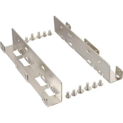 Produktbild von INLINE HDD/SSD Einbauschienen 2x 6,35cm 2.5 zu 8,89cm 3.5 Zoll
