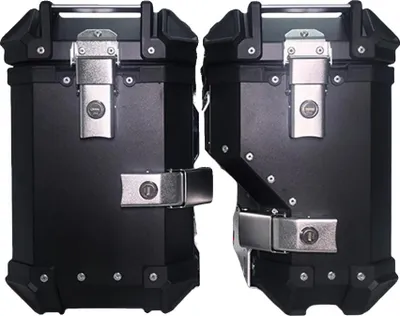 Immagine prodotto di Bauletto laterale per moto, chiusura rapida, impermeabile, nero-2