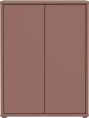 Image de Schuhkommode >ALICE SPRINGS< 4 Böden, push to open, in Terrakotta - 74,5x99,1x34,9cm (BxHxT)