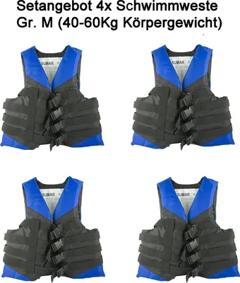 Produktbild von Setangebot 4x Schwimmweste Waterski gr. M