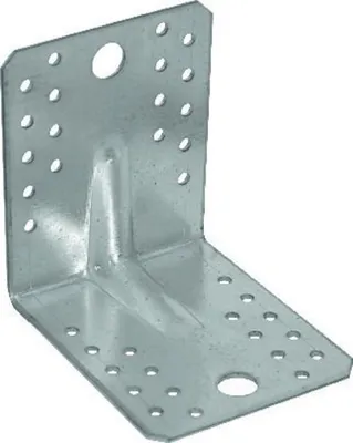 Produktbild von domax Winkelver. m. Sicke 105x105x90x3,0 mm 20 Stk
