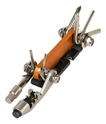 Produktbild von multitool 14 Funktionen orange/silber