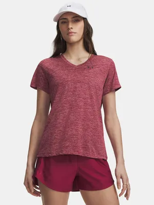 Productafbeelding van Under Armour dames T-shirt, model Tech SSV-Twist, maat SM