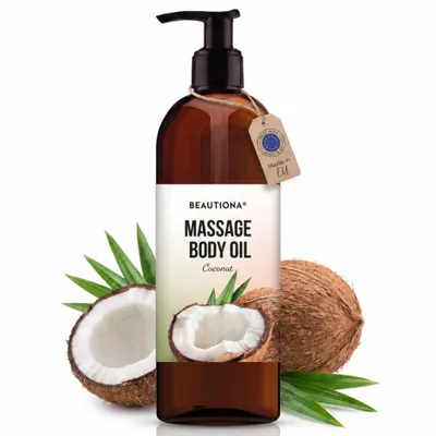 Obrázek produktu pro Beautiona kokosový masážní olej na tělo 500 ml