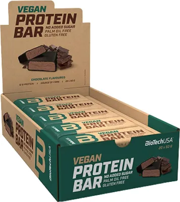 Produktbild von BioTech Vegan Bar - 20x 50g