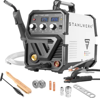 Produktbild von STAHLWERK Schutzgas Schweißgerät MIG 175 ST IGBT - MIG MAG mit 175 Ampere