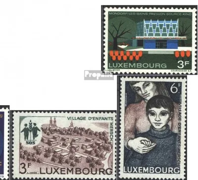 Produktbild von Briefmarken Luxemburg 1968 Mi 773,774,775-776,778 (kompl.Ausg.) postfrisch Sondermarken