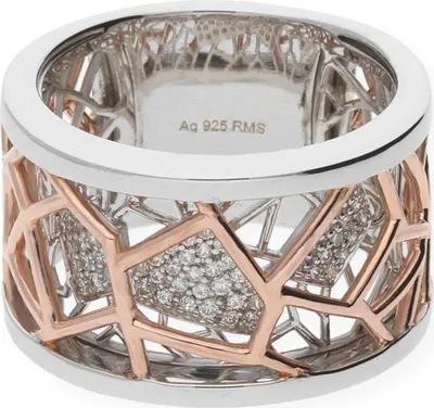 Produktbild von JuwelmaLux Ring Silber 925 mit Zirkonia JL29-07-0003 Roségold plattiert 56