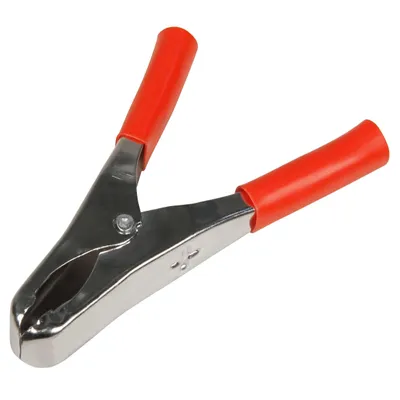 Produktbild von Krokodilklemme McPower, 82mm, rot, 20A