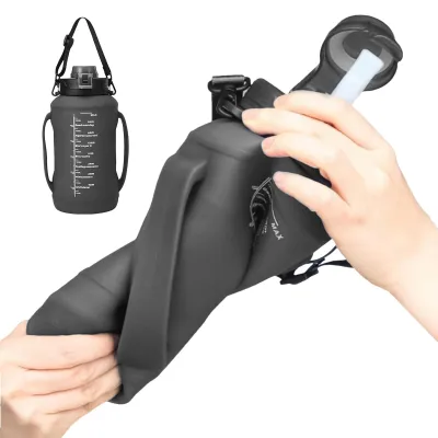 Immagine prodotto di Borraccia in silicone pieghevole per viaggi
